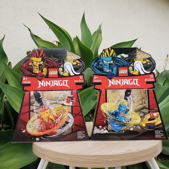 Lego Toys New Lego Ninjago Tops Spinjitzu Ninja Training Spinning